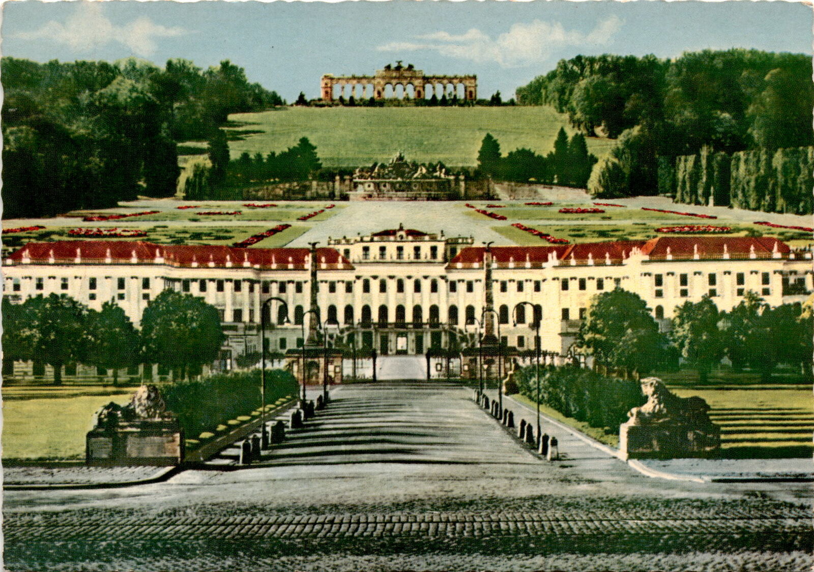 Wien, Schloss Schönbrunn, Gloriette, Vienna, Château Postcard