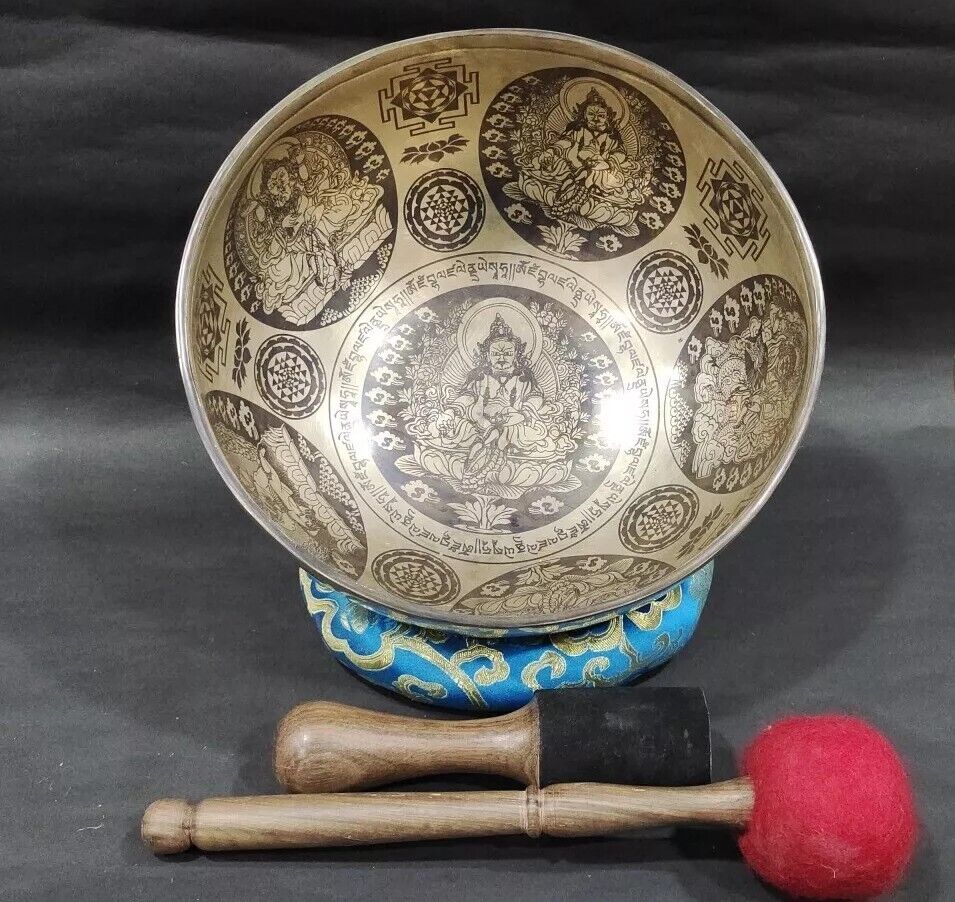 Tibetan Singing Bowl 27 CM Authentic Handmade Quality Sound Chakra Healing