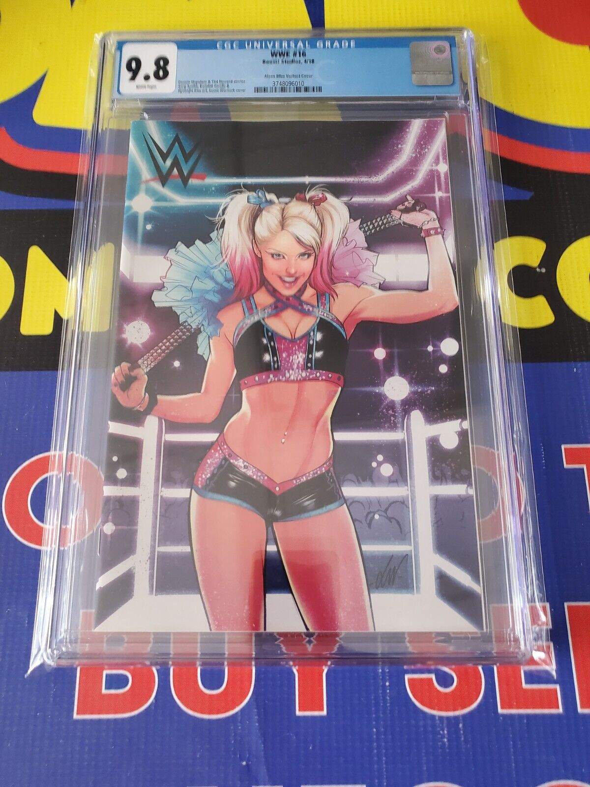 WWE.#16 (2018) CGC 9.8  Werneck Alexa Bliss 1:15 Incentive Variant SHIPS FREE