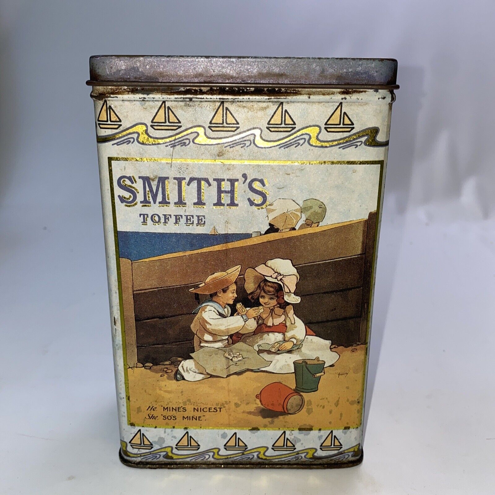 Vintage Smith’s Toffee Can 