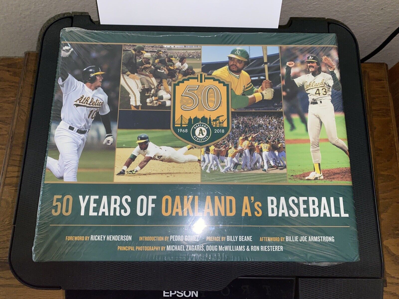 2018 Oakland A\'s Athletics 50th Anniversary Coffee Table Book World Series NEW
