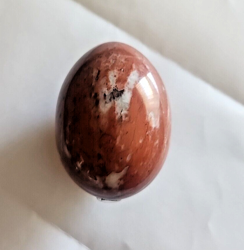 The Franklin Mint Treasury of Eggs Egyptian Carnelian Style egg hard to find