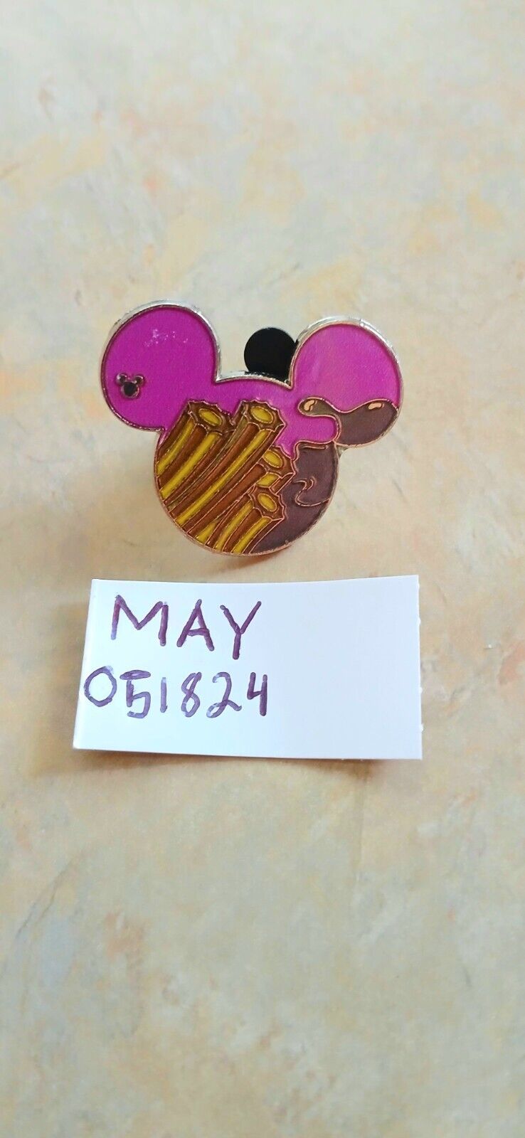 🔥Disney ⚡️Hidden Mickey⚡️ 2006⚡️  Purple Mickey Pin🔥
