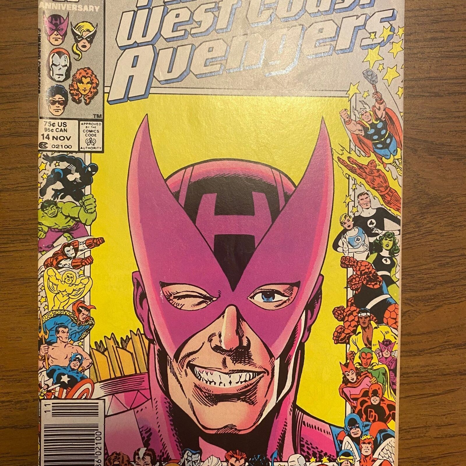 Marvel Comics West Coast Avengers #14 (November 1986)