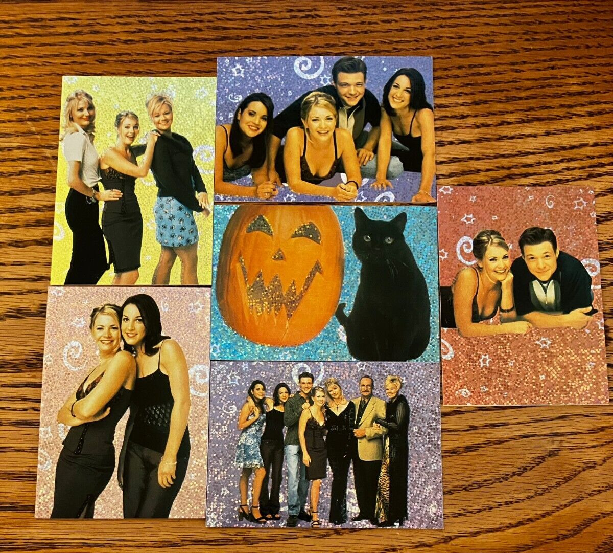 1999 Dart Sabrina the Teenage Witch Prism Set of 6 cards