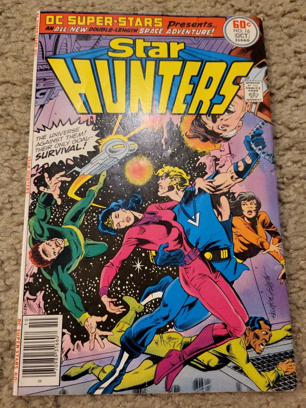 DC SUPER-STARS 16 STAR HUNTERS DC Comics lot 1977