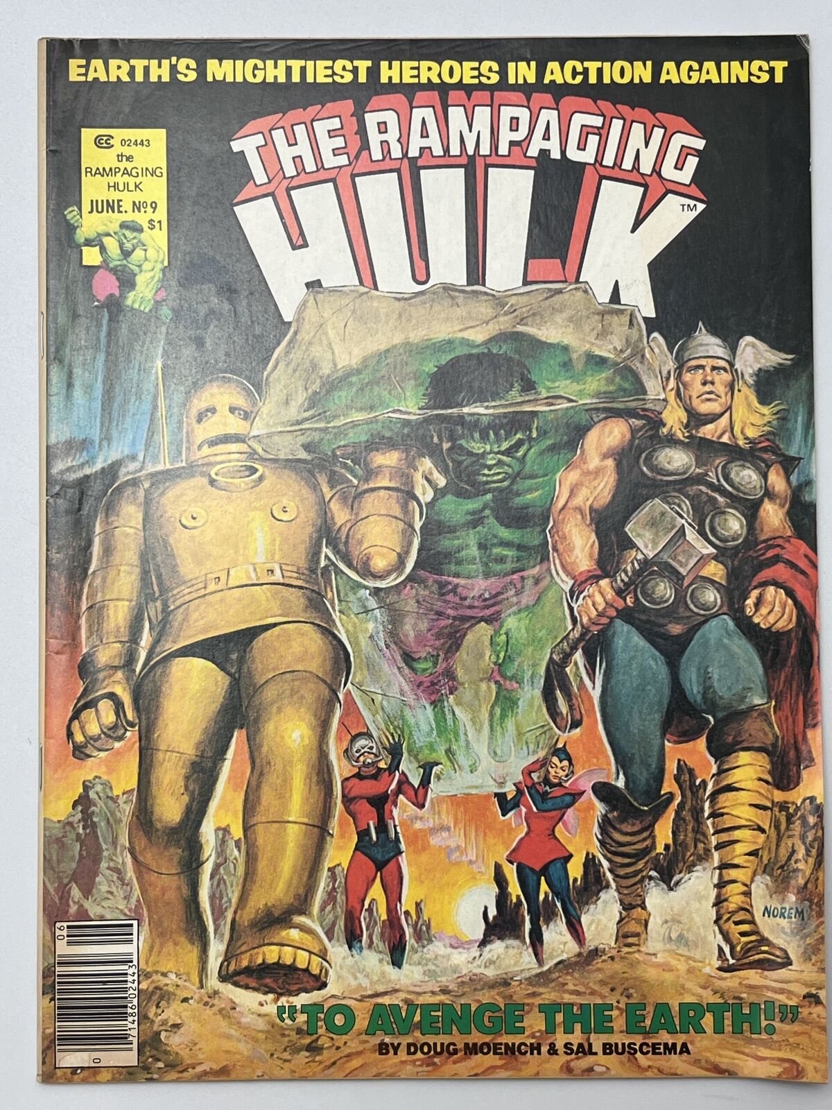Rampaging Hulk #9 (1978)