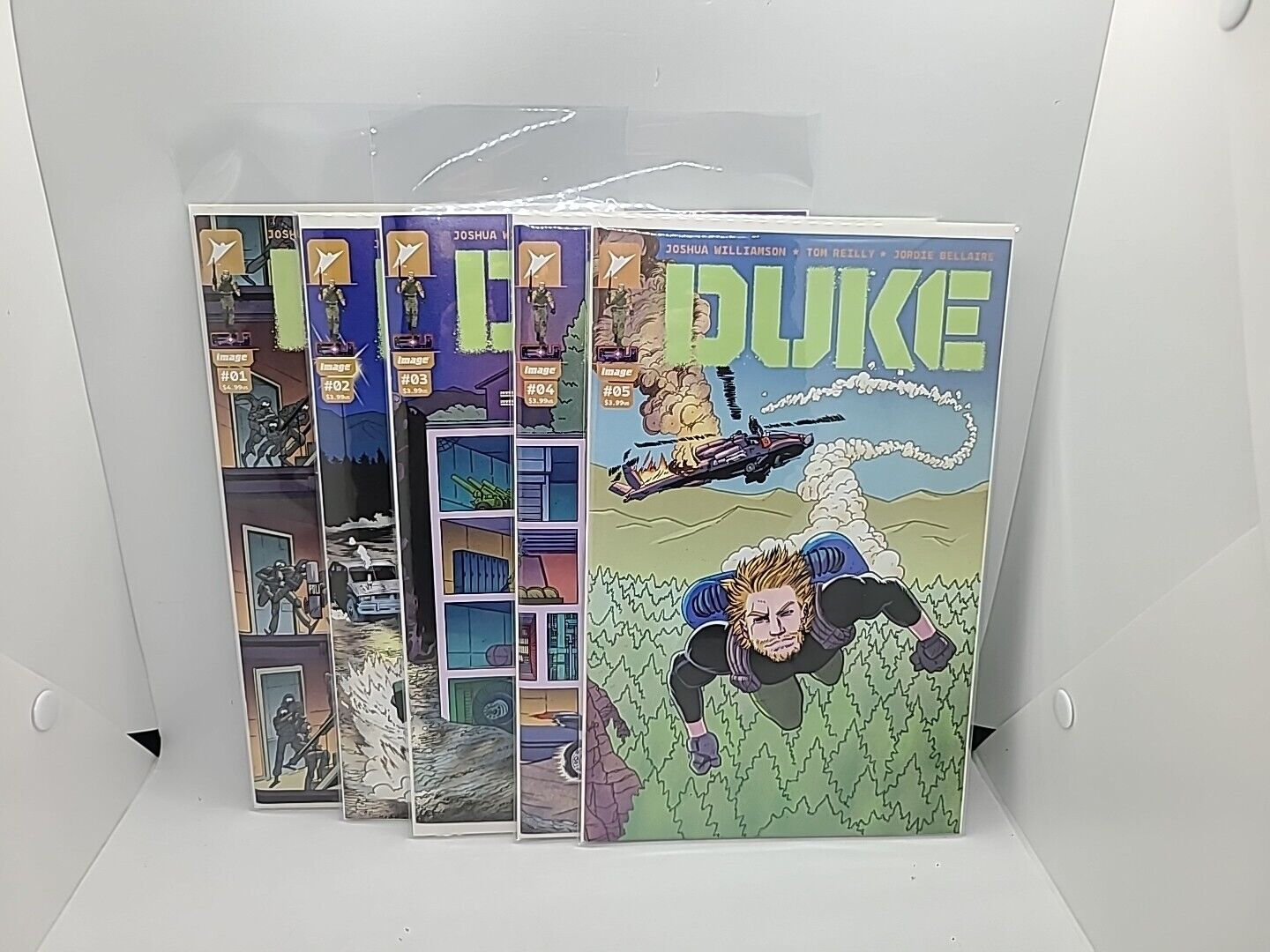 Duke Comics 1-5 Image Comics  1:10 Variant Lot