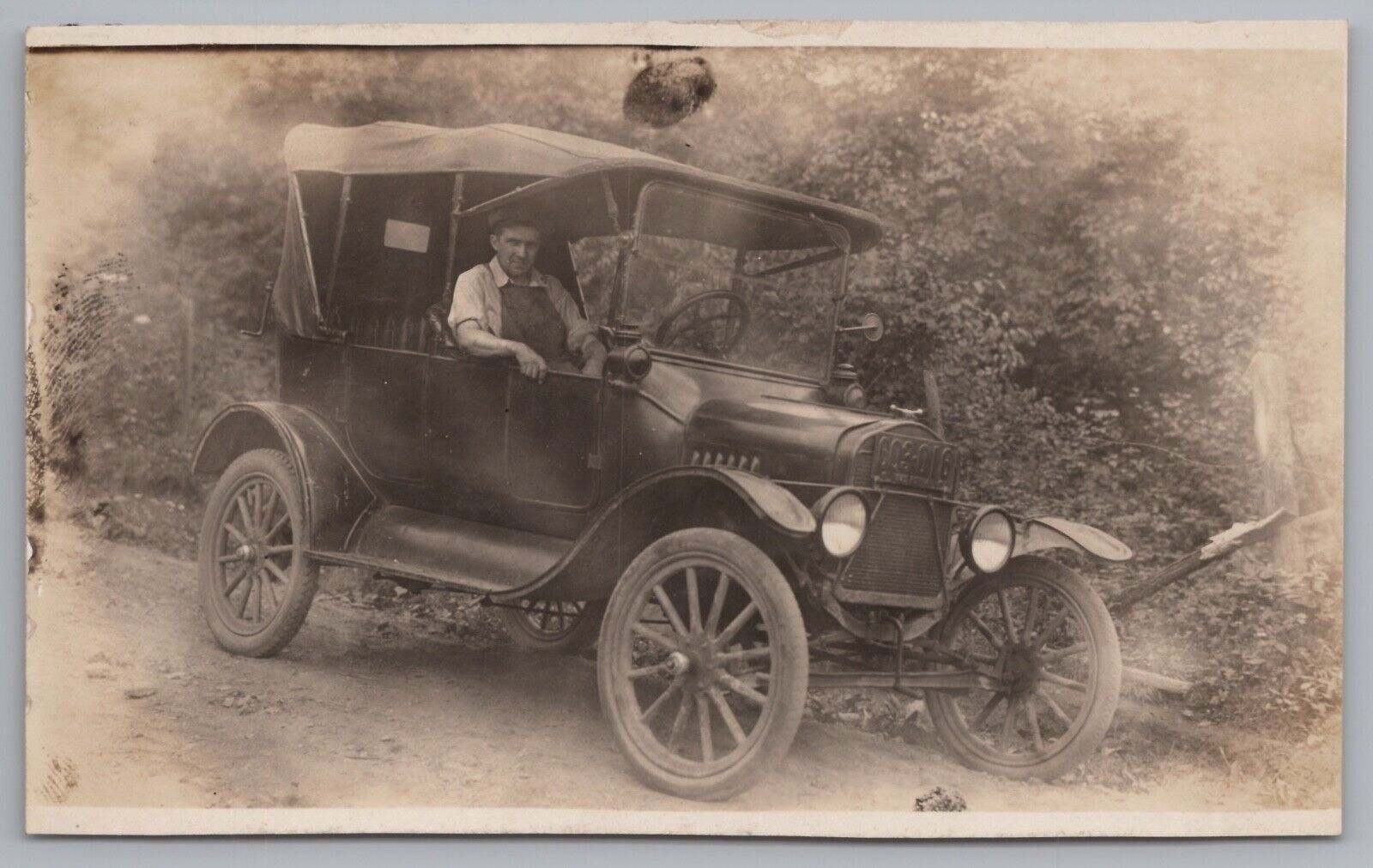 Postcard - Ford Model T Early Auto RPPC 1923 Pennsylvania PA Real Photo