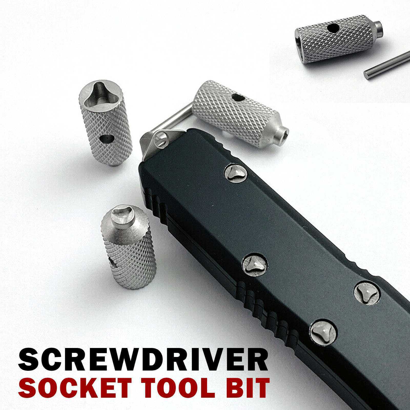 Triangle Screwdriver Screw Disassembled Removal Tool For Microtech UTX-85 Knife