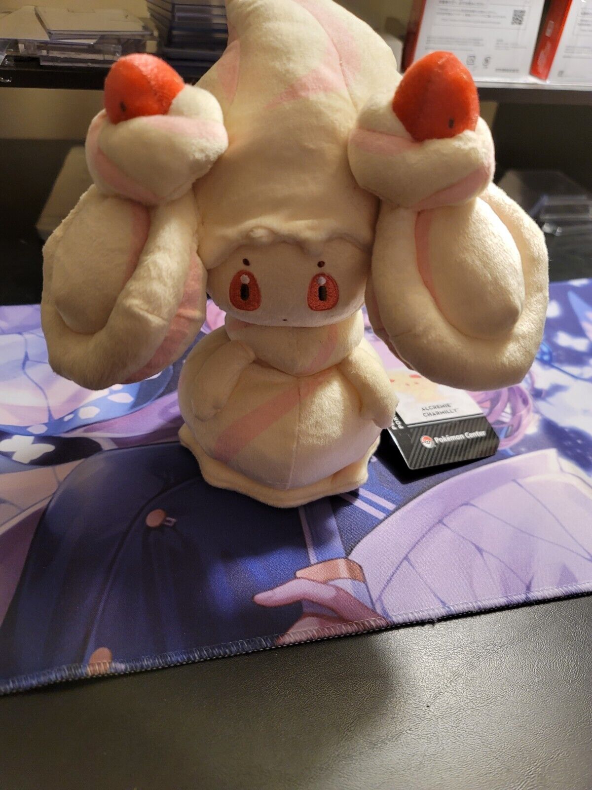 NEW 2020 Official US Pokemon Center Alcremie Stuffed Plush Tags RARE VAULTED NWT