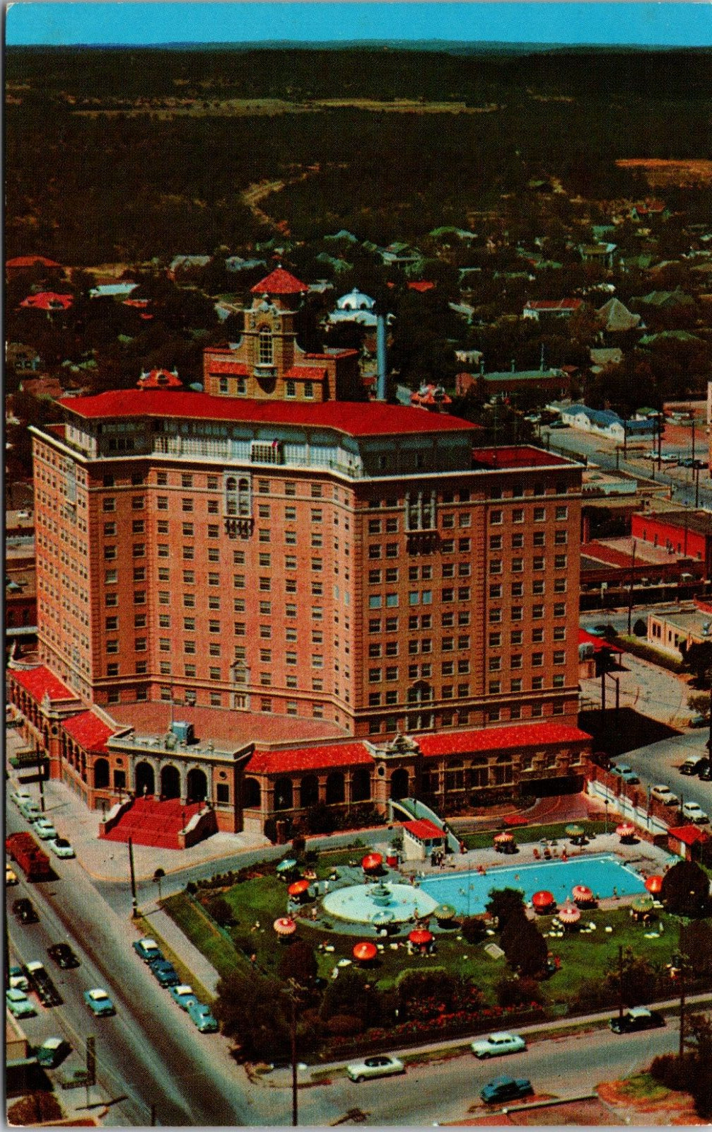 Baker Hotel, Mineral Wells, Texas - Postcard