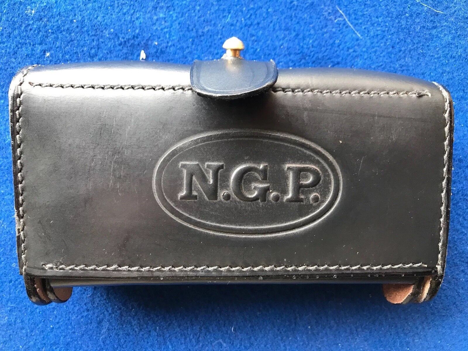 NGP M1874 McKeever Leather Ammo Pouch Type 2 for .45-70 Springfield SAW