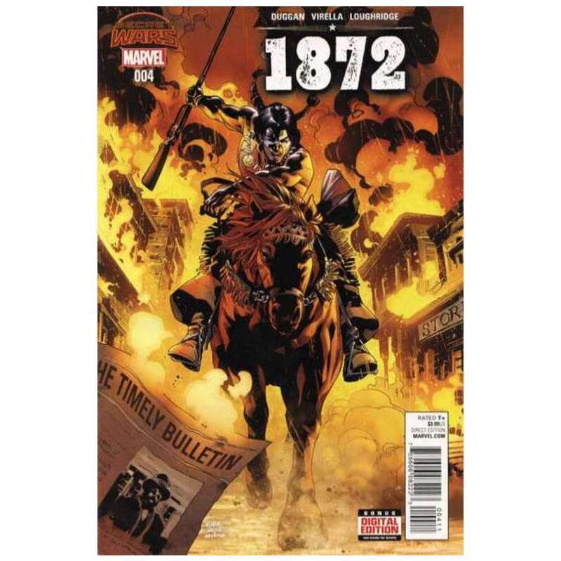 1872 #4 in Near Mint + condition. Marvel comics [k\'