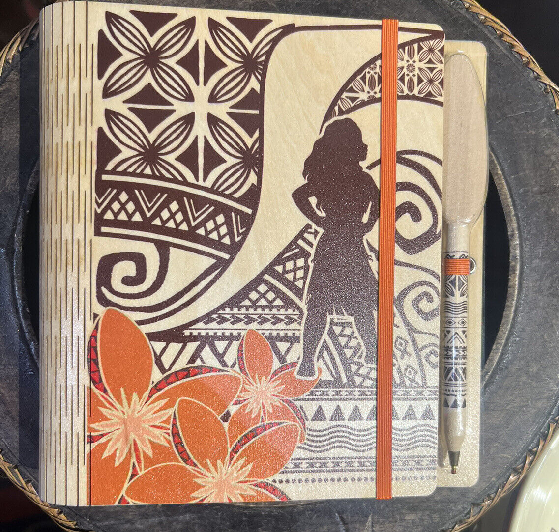 2023 Disney Polynesian Village Resort Moana Notebook & Pen