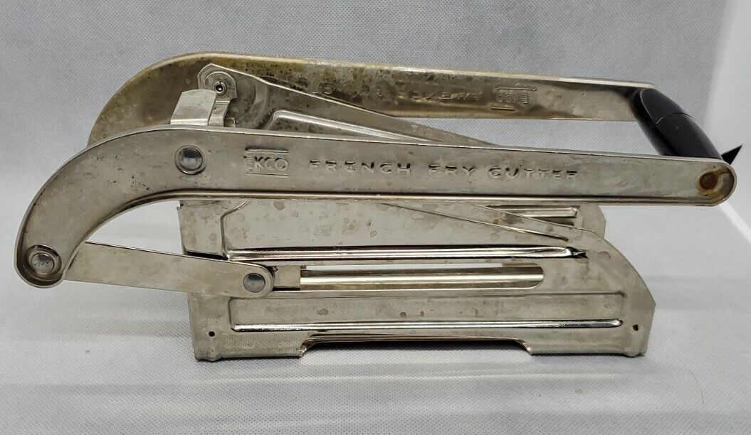Pre-Owned Mid-Century Ekco Miracle French Fry Cutter with Original Box