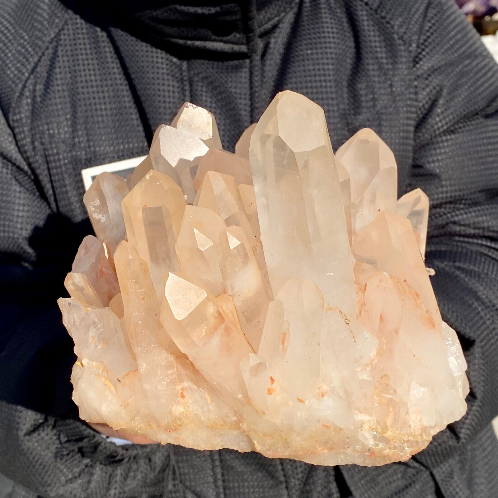 16.4LB  A+++Large Himalayan high-grade quartz clusters / mineralsls