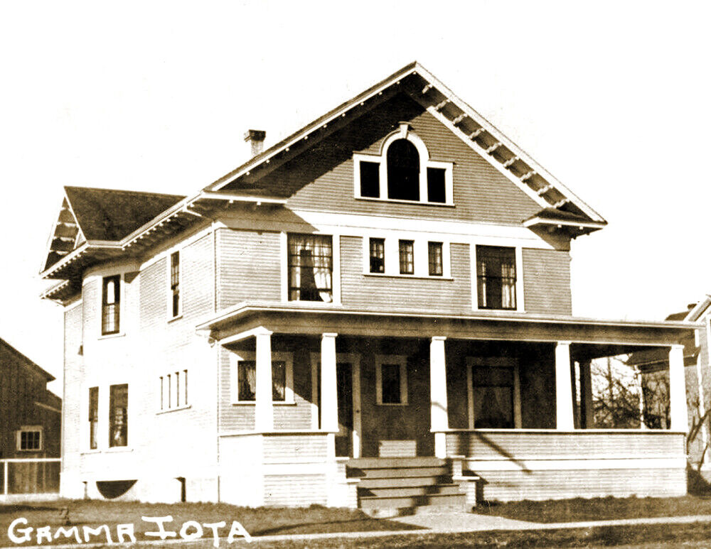 1920 Gamma Lota House, Oregon Agricultural Old Photo 8.5\