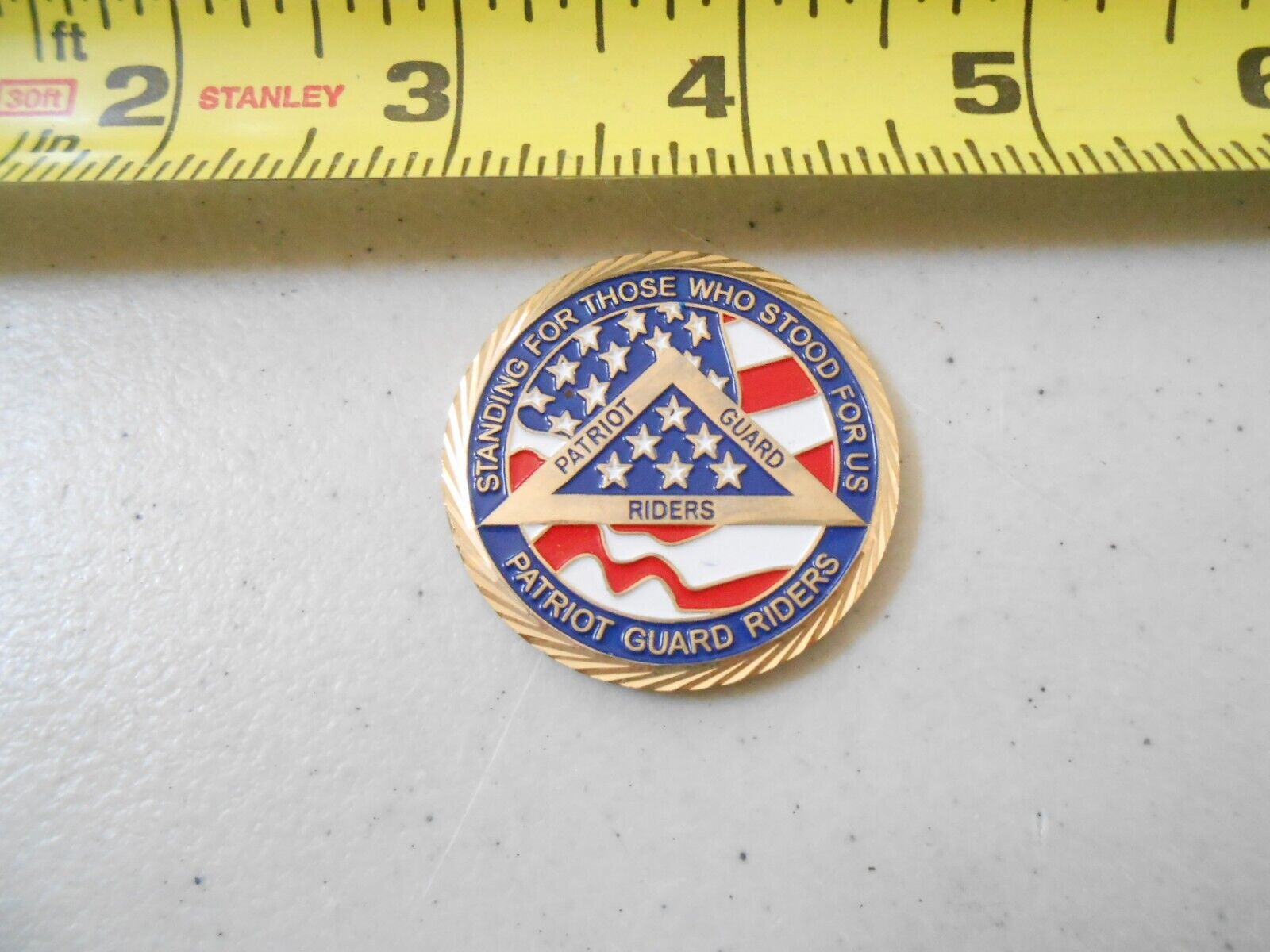 RARE PATRIOT GUARD RIDERS HONOR ARMY MILITARY CHALLENGE COIN
