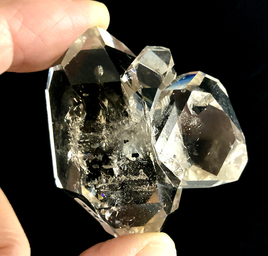 HERKIMER DIAMOND CLUSTER - PERFECT QUALITY - 2 1/4 inches (57mm)