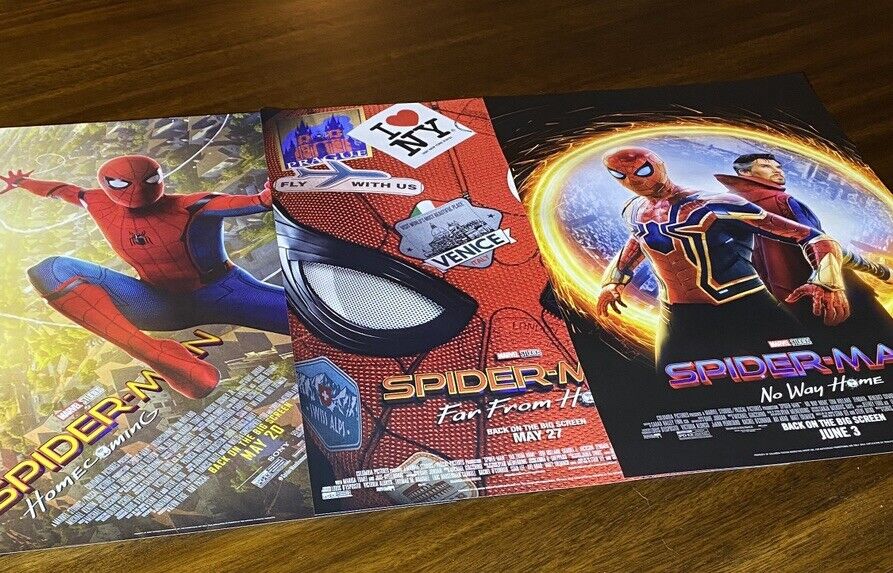 Spider-Man: TOM HOLLAND 11” X 17” Poster Set | AMC EXCLUSIVE | 2024 Re-Release |