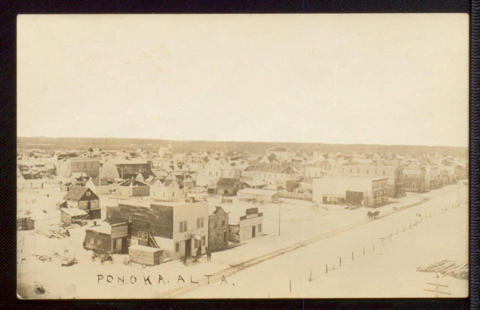 Ponoka Alberta Canada Historic Old Photo 1