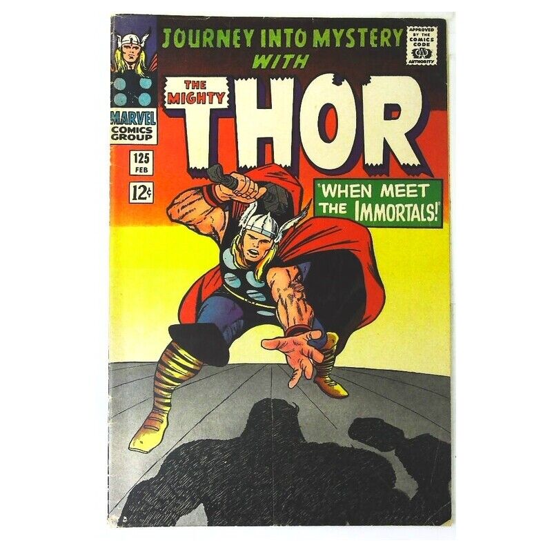 Journey into Mystery #125  - 1952 series Marvel comics Fine [p%