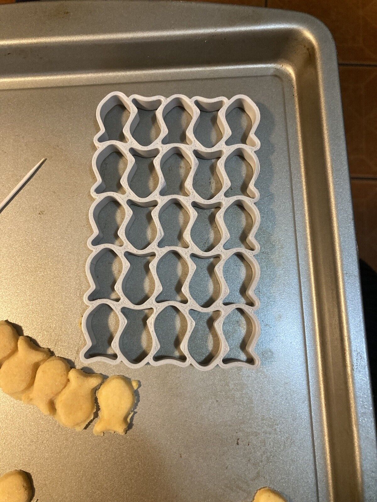 Goldfish Cracker  Cutter 3D Printed Food Grade PLA Cookie Cutter