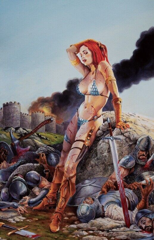 The Invincible Red Sonja #1 Paralel Evren Istanbul Exclusive Variant Canga