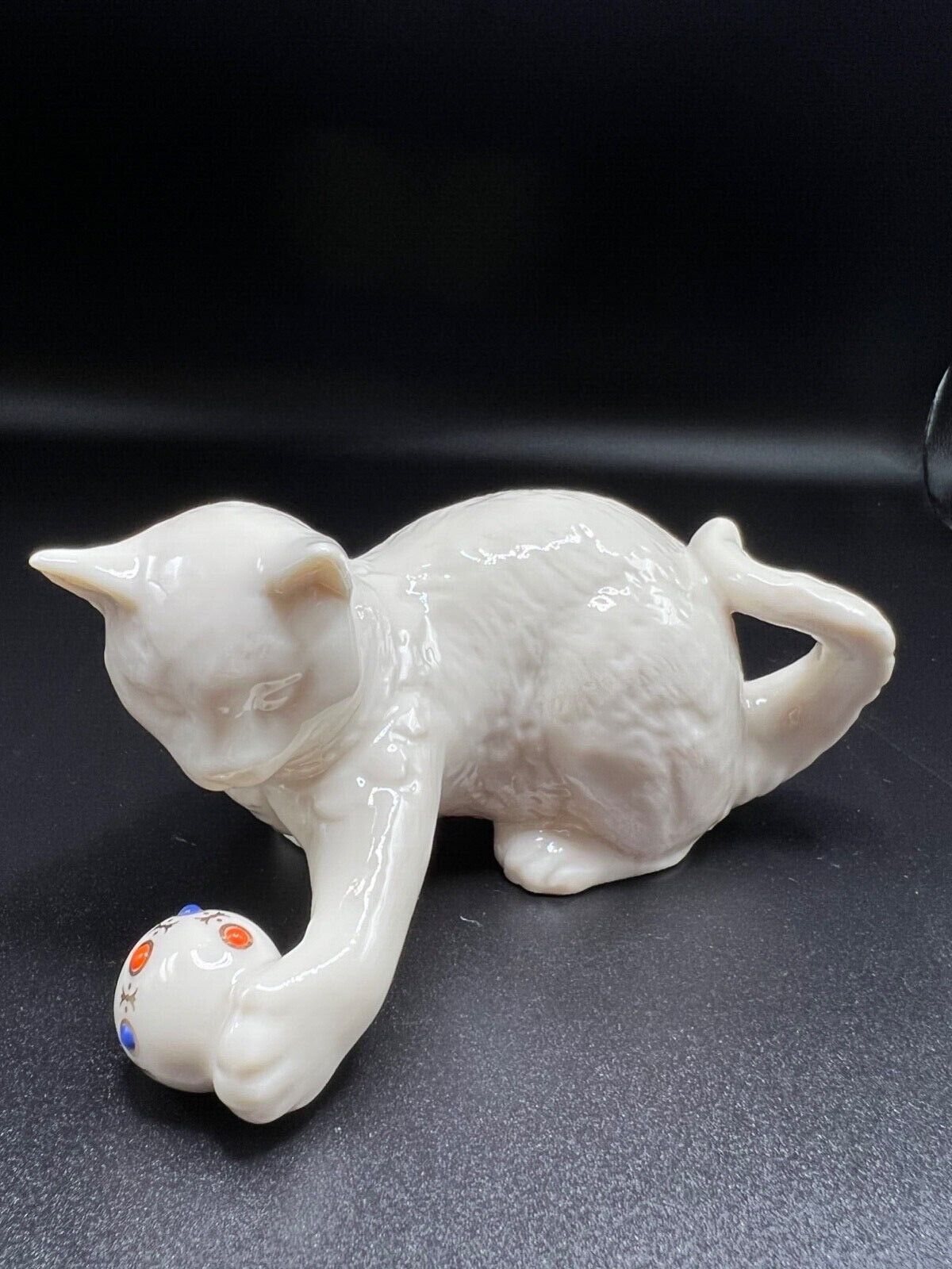 Vintage Lenox China Jewels Collection Playful Porcelain Cat