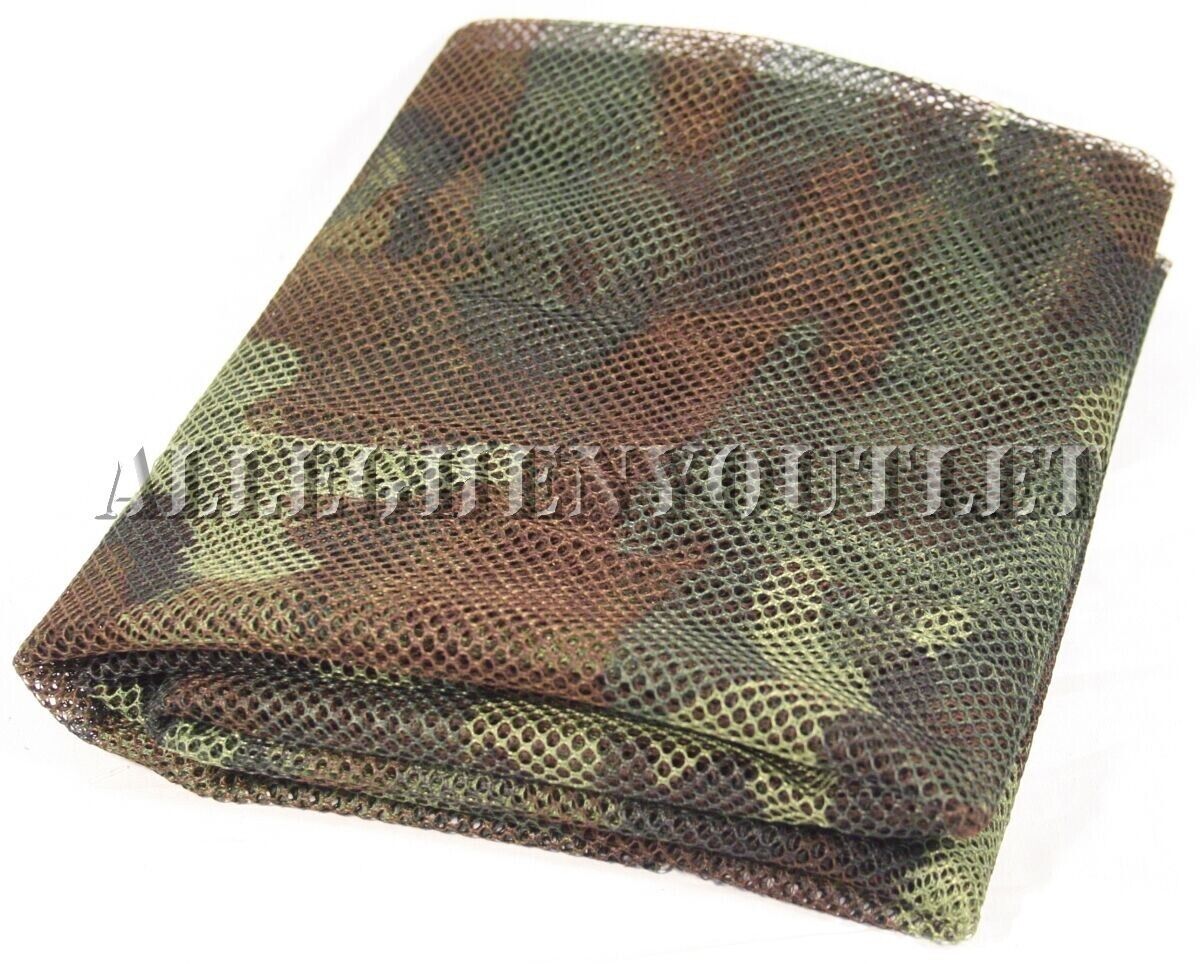 USGI Military Body Sniper Veil WOODLAND Camouflage Ghillie Netting Cover 96x60
