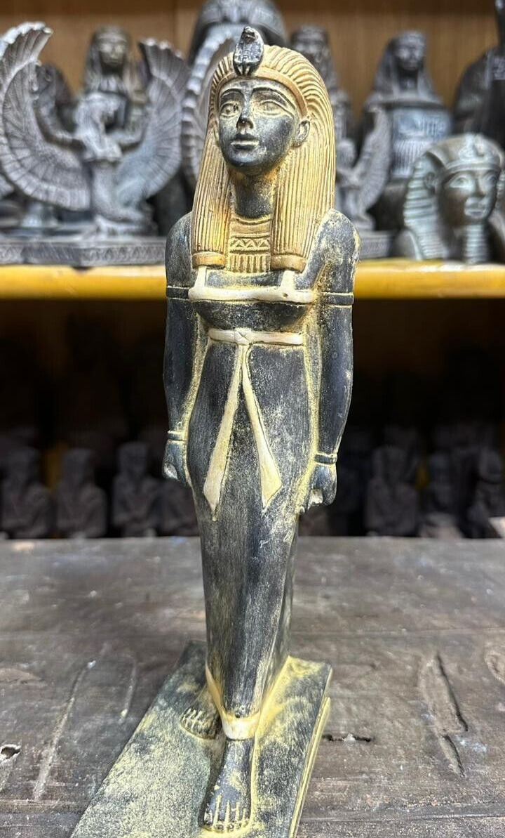 UNIQUE ANCIENT EGYPTIAN ANTIQUES Statue Large Of Goddess ISIS Pharaonic Egypt BC