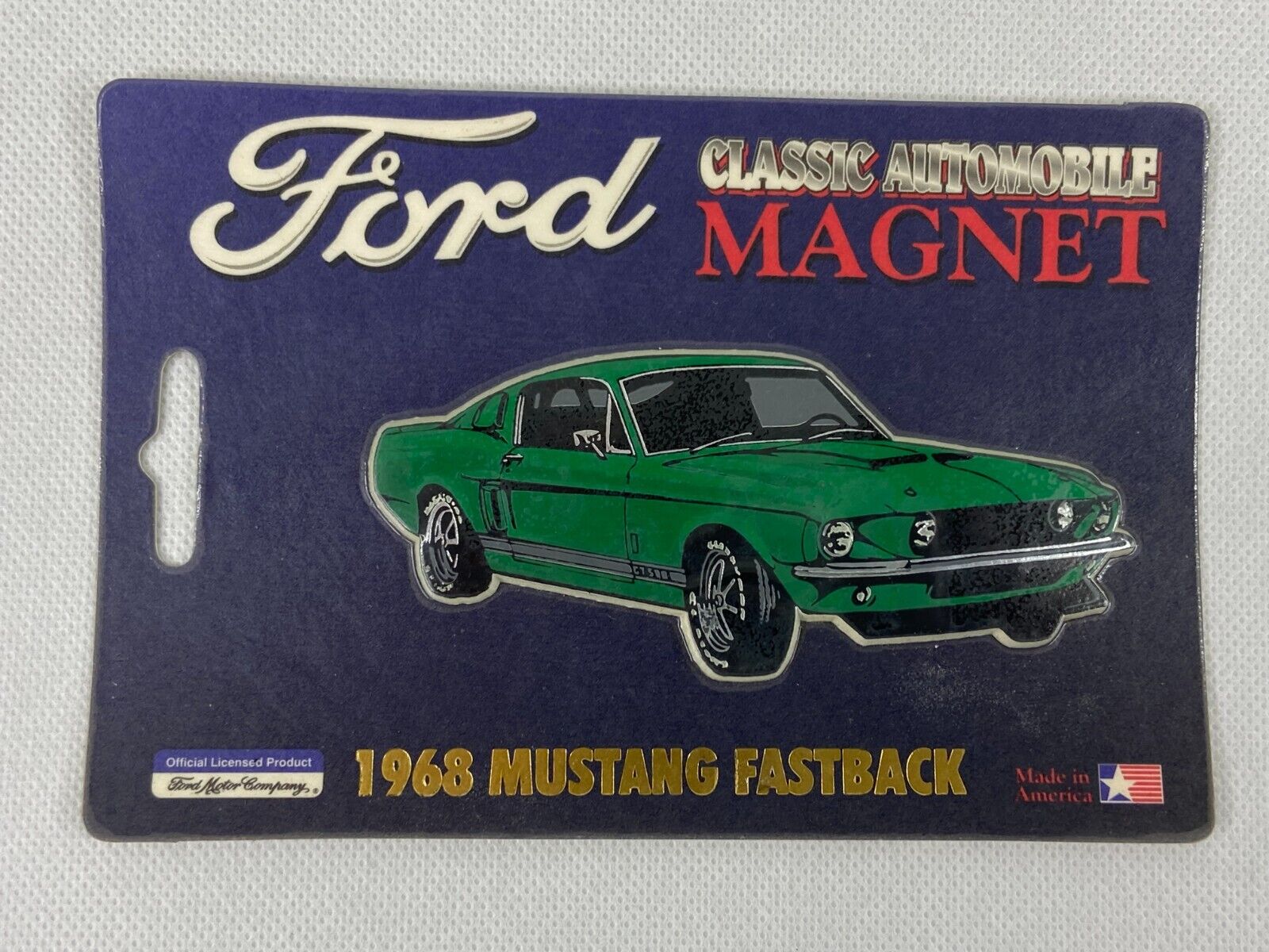 1968 Mustang Fastback Refrigerator Magnet 1998 4\