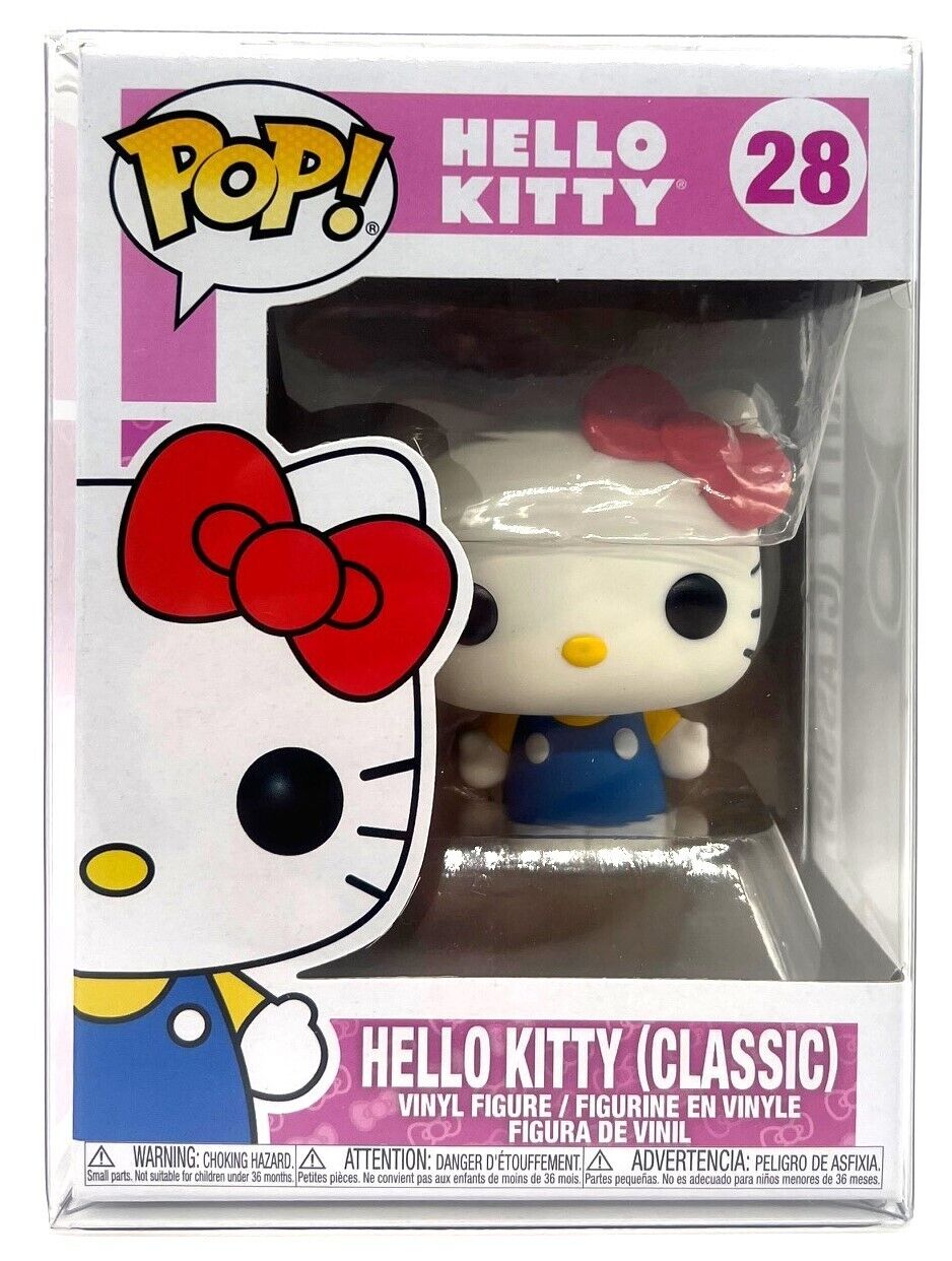 Funko Pop Hello Kitty & Friends Hello Kitty Classic #28 with POP Protector