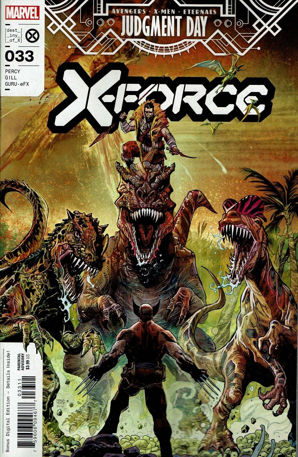 X-Force (6th Series) #33 VF/NM; Marvel | Judgment Day Kraven - we combine shippi