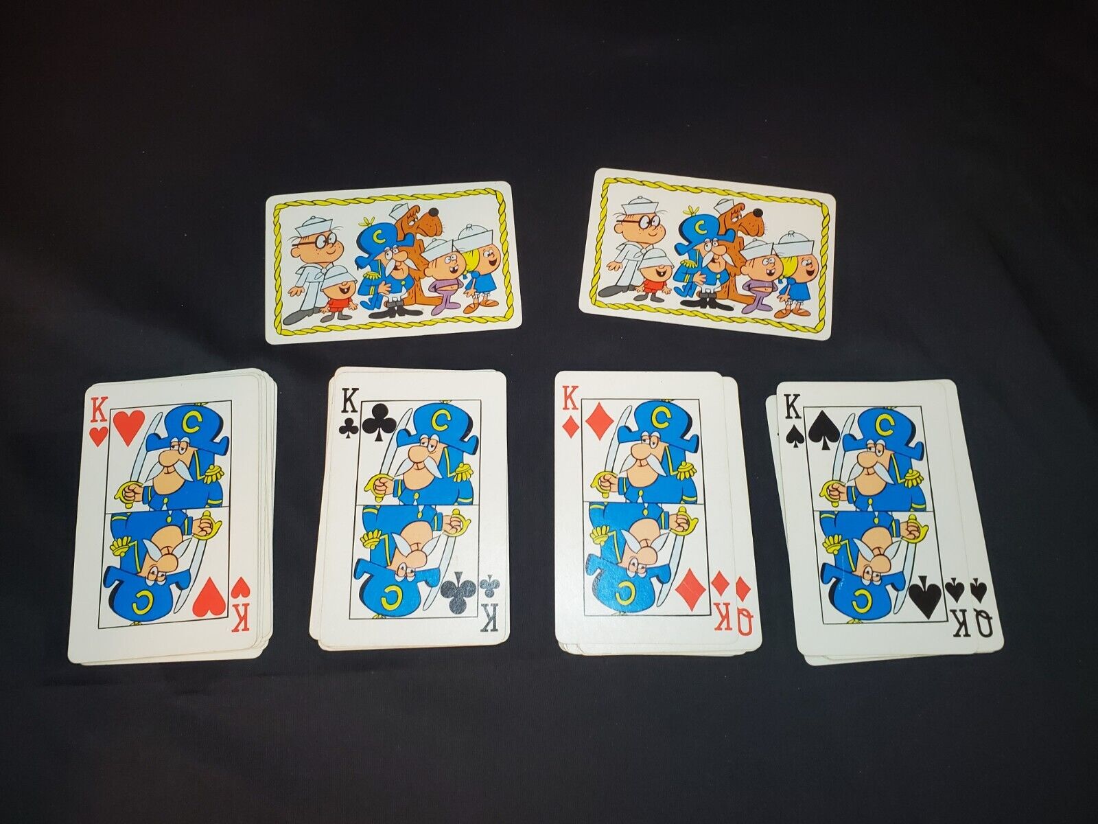 Vintage Cap'n Captain Crunch Whitman Playing Cards (READ)