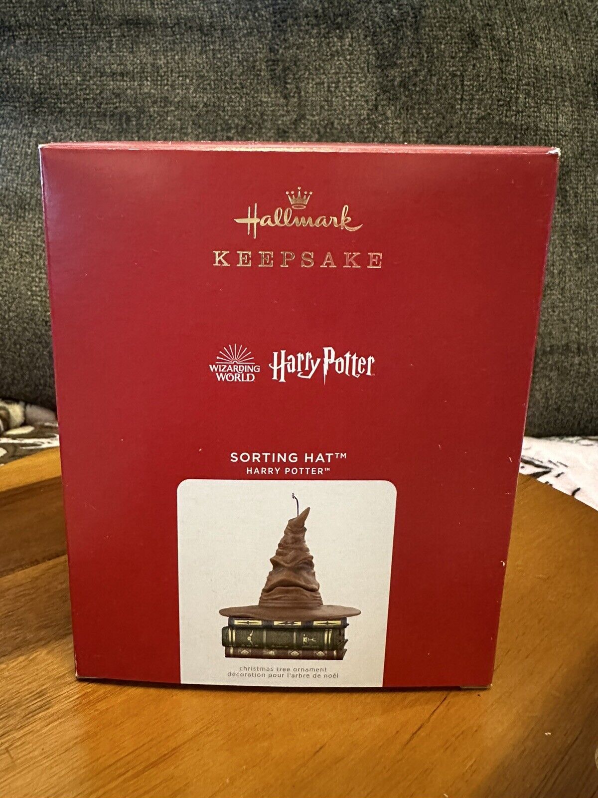 2021 Hallmark Keepsake Ornament Sorting Hat Harry Potter Magic Sound 