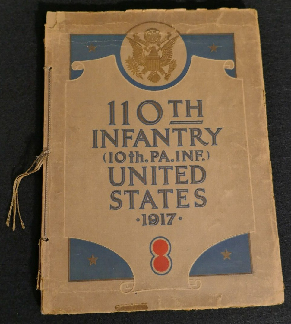 WWI 110th Infantry 10th PA Pennsylvania Inf United States 1917 Phil. 1918© Named
