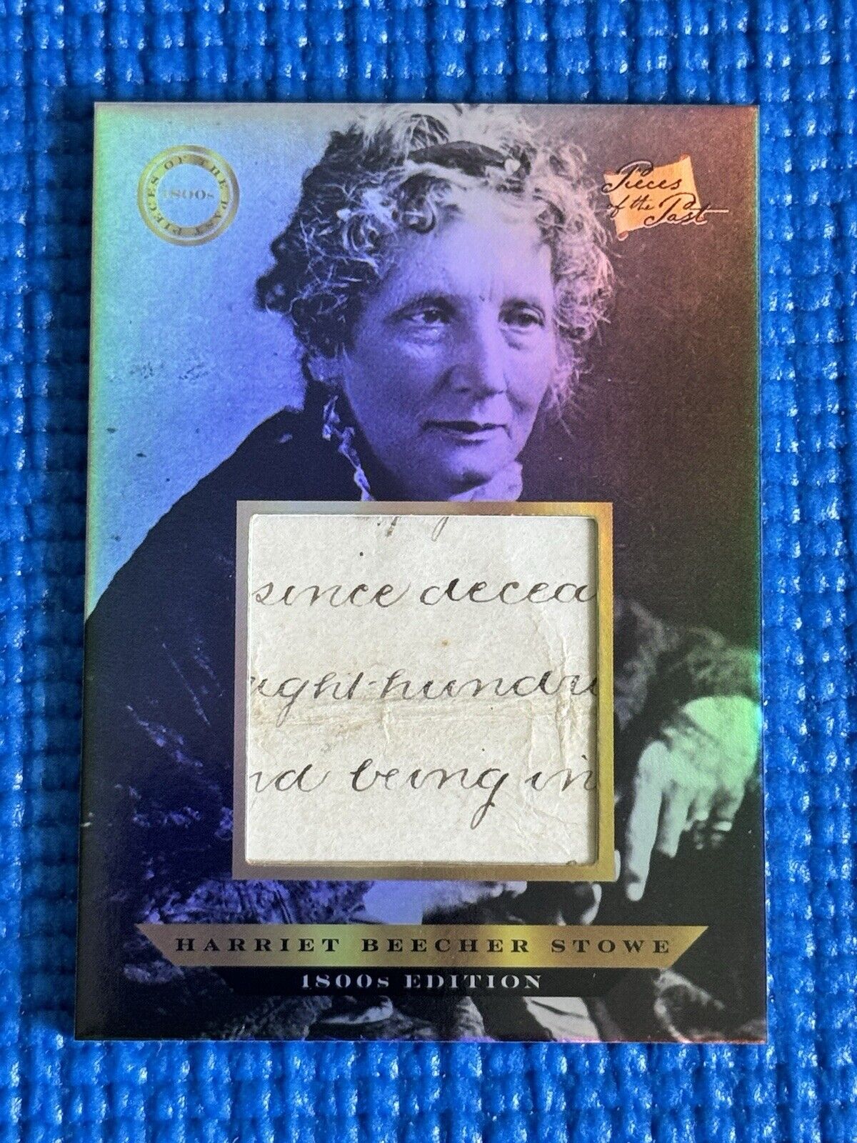 Harriet Beecher Stowe 2024 Pieces of the Past 1800s Authentic Handwritten Relic