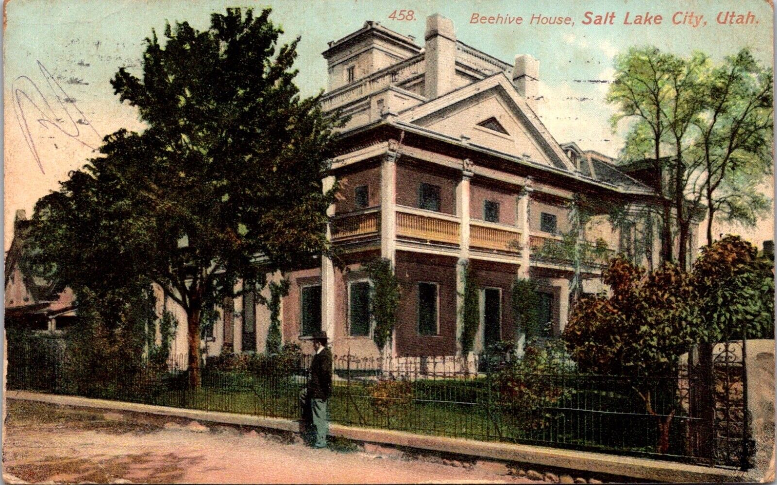 Salt Lake City, UT Beehive House Postcard