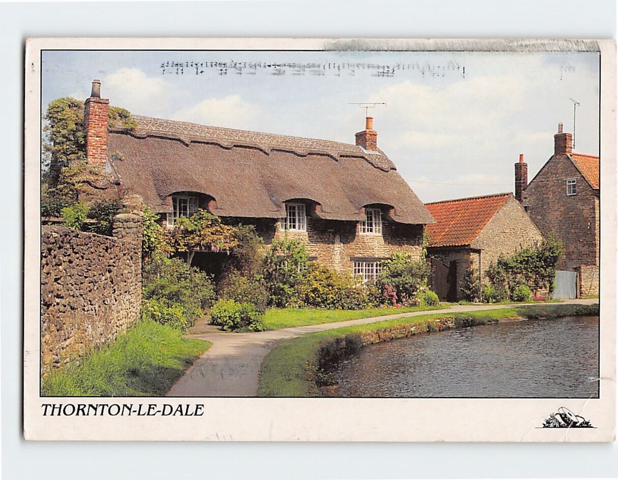 Postcard Thornton-Le-Dale, England