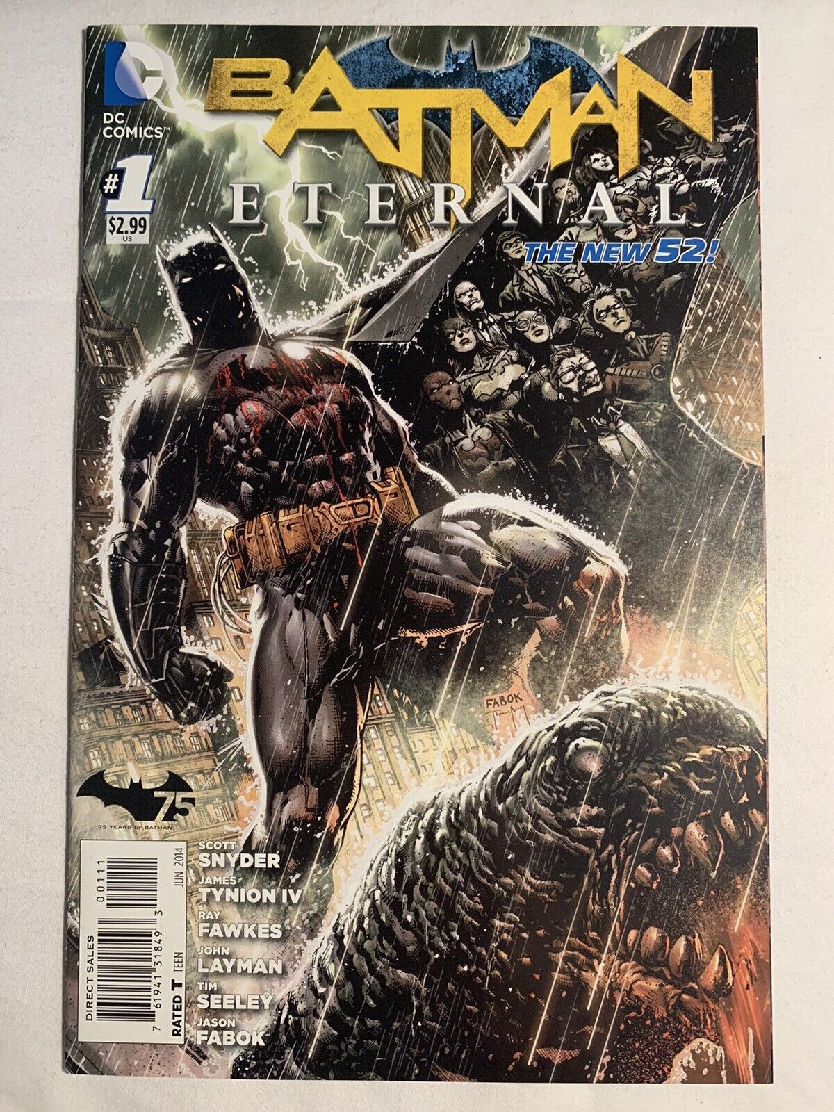 Batman Eternal #1 DC Comic Book