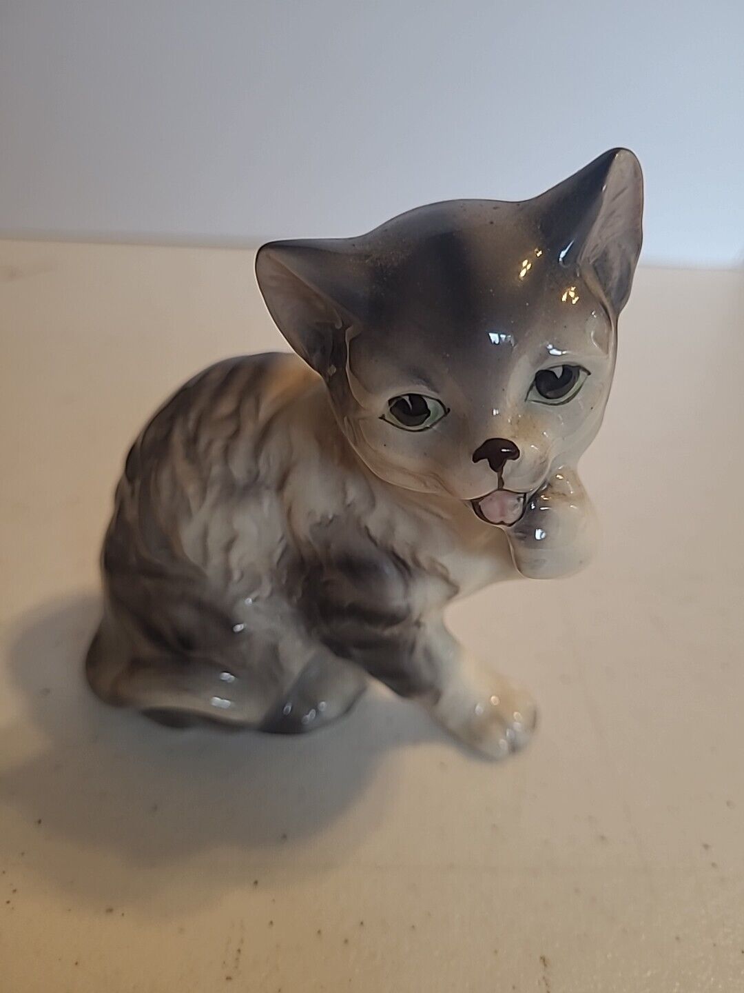 Vintage Stafford Porcelain Ceramic Cat
