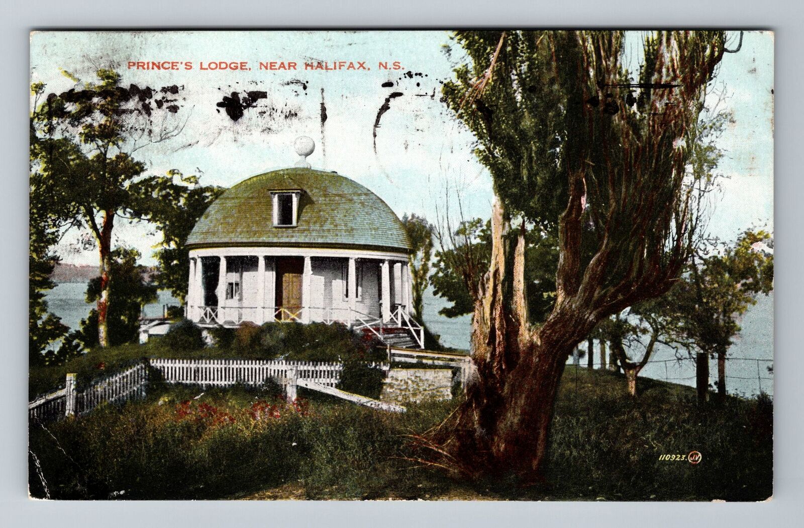 Halifax NS-Nova Scotia, Prince's Lodge, Exterior, Vintage Postcard
