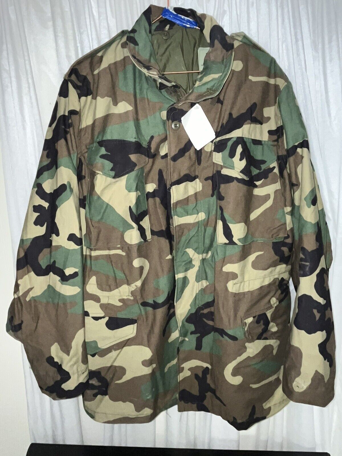 Golden Manufacturing WOODLAND CAMO Cold Weather Field Coat---MED/LONG--NEW??