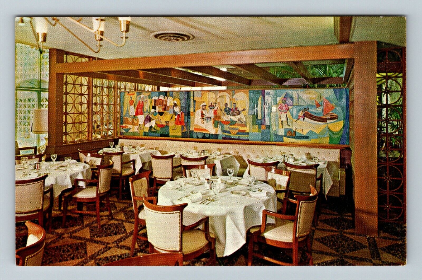 Clearwater Beach FL-Florida, Heilman\'s Beachcomber Restaurant Vintage Postcard
