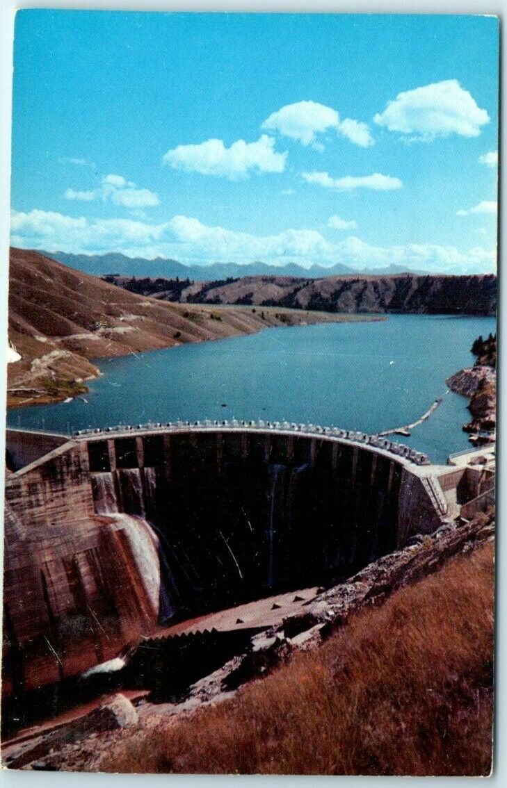Postcard - Kerr Dam from Vista Point - Montana