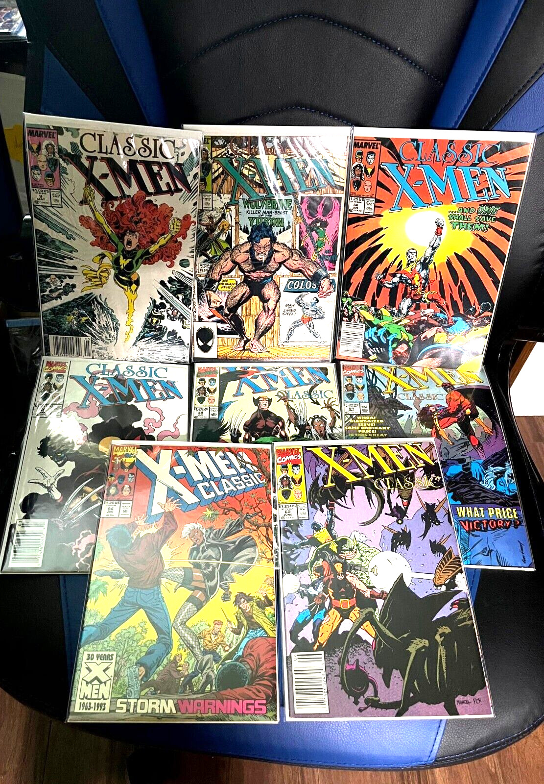 Classic X-Men 8 Comic Lot