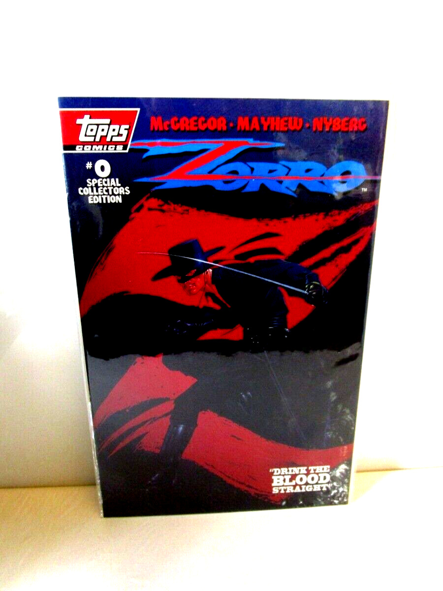ZORRO #0 BRIAN STELFREEZE COVER TOPPS 1993 BAGGED BOARDED