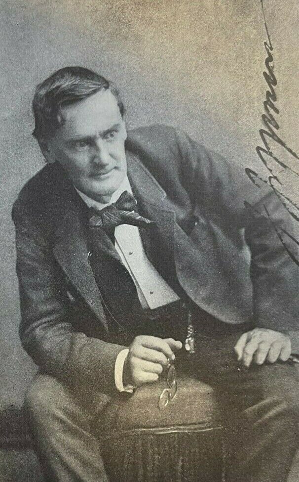1912 Actor Joseph Jefferson with Portrait